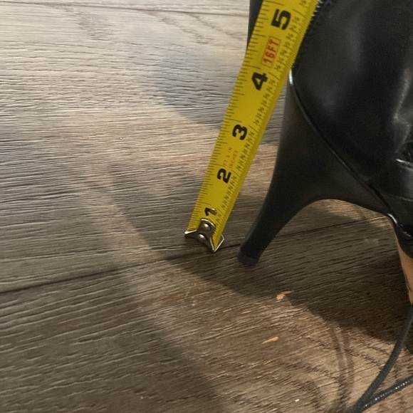 NWT BURJU Tiyah Open Toe Strappy Lace Up Heeled Sandals | Size 11 - Picture 9 of 11